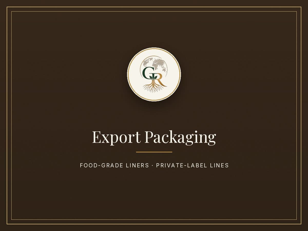 Export Packaging
